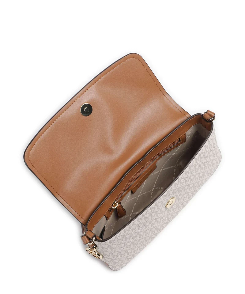 Michael Kors Alice Small Sac bandoulière vanilla/acorn