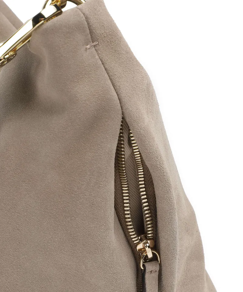 Abro Suede Ebony Sac fourre-tout siena
