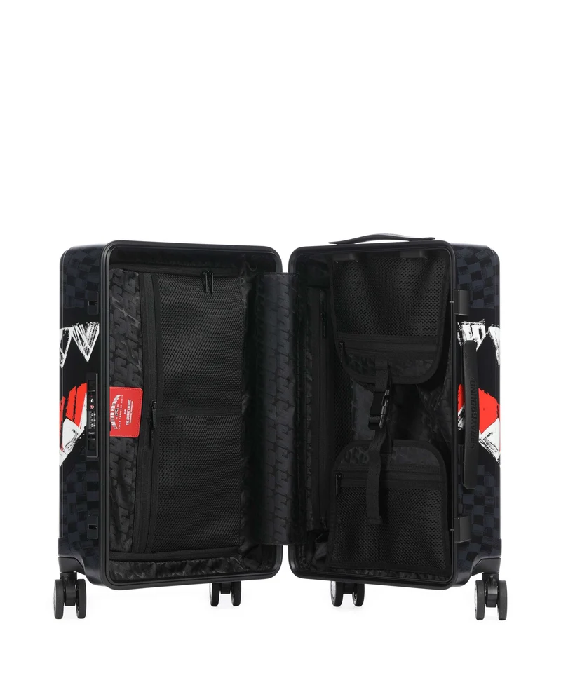 Sprayground Scribble Shark Valise 4 roues multicolour