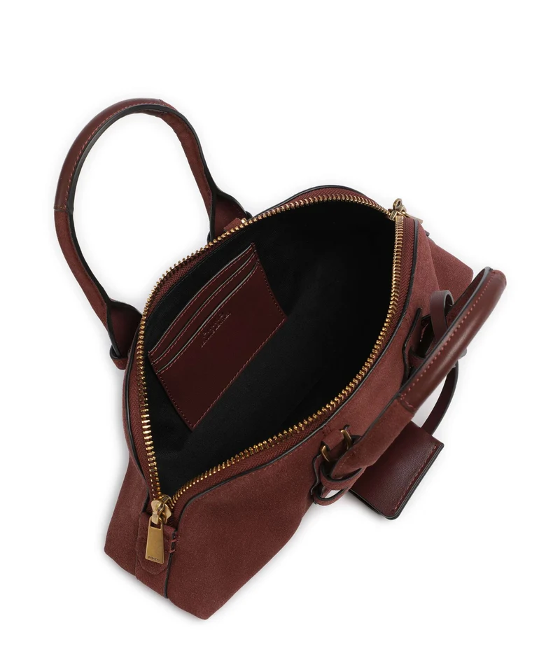 Pinko Bowling Horizontal Sac à main rosso vino/antique gold