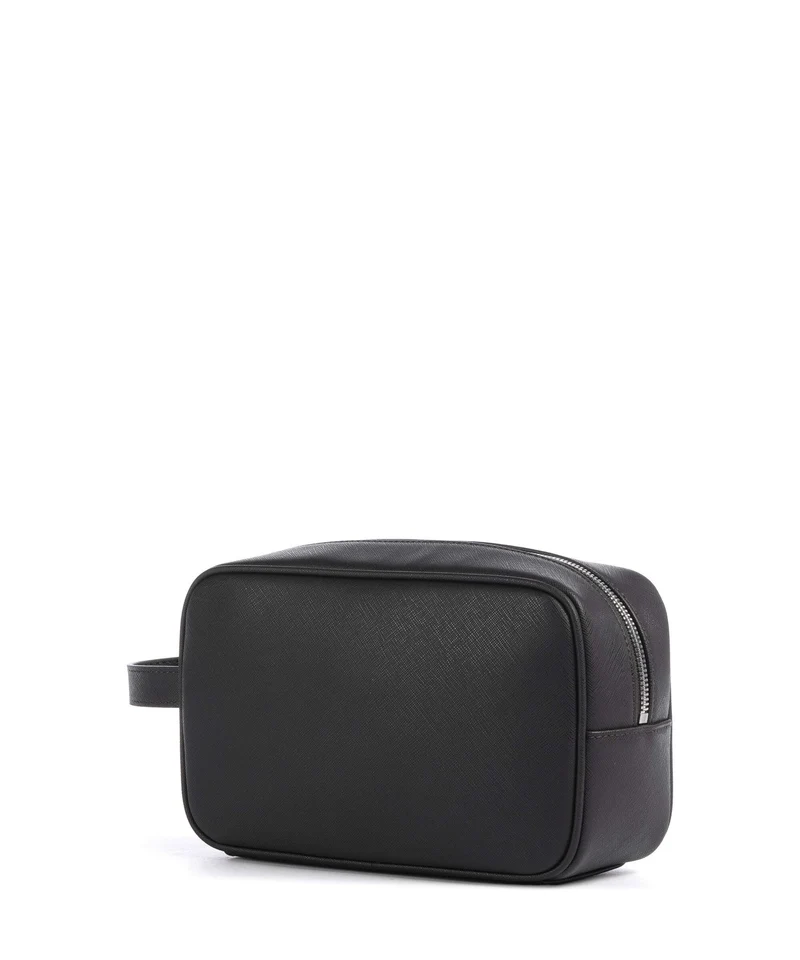 Emporio Armani Saffiano Animation Trousse de toilette ebony