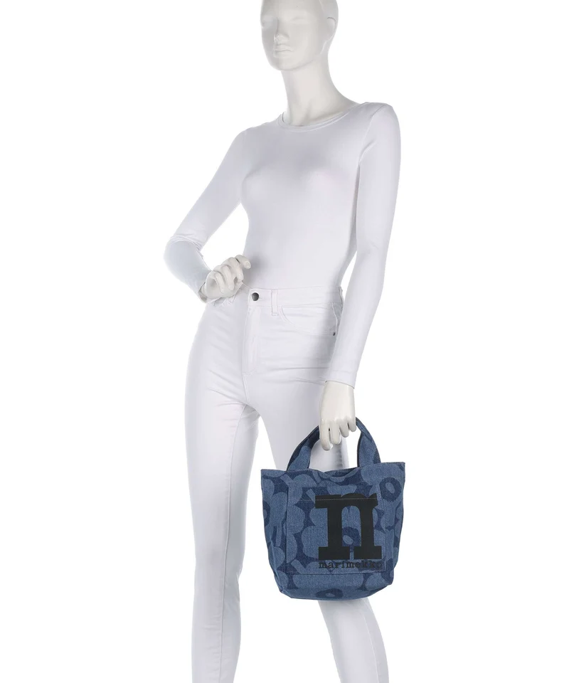 Marimekko Mono Unikko Mini Sac à main mid indigo