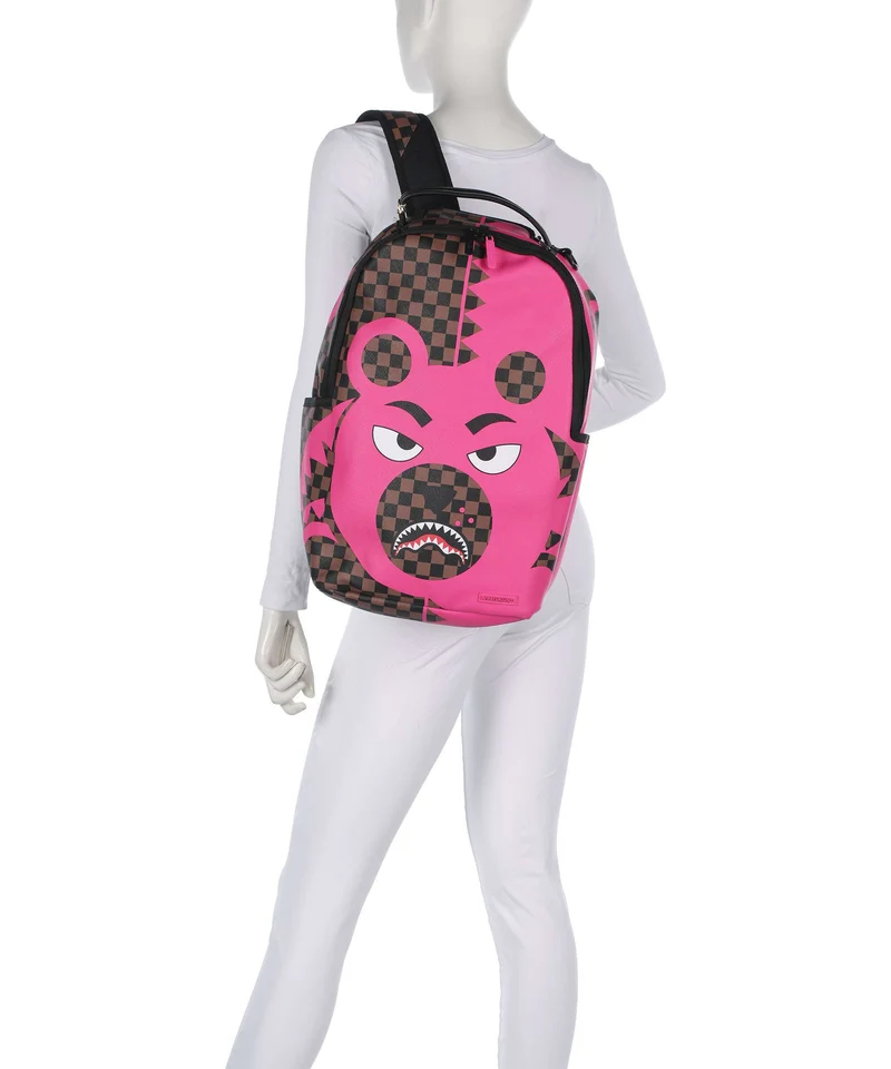 Sprayground Pink Bear Shark Sac à dos multicolour