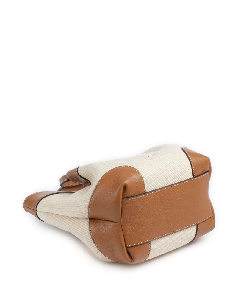 Abro Super Drill Essential Small Sac à main ivory/cuoio