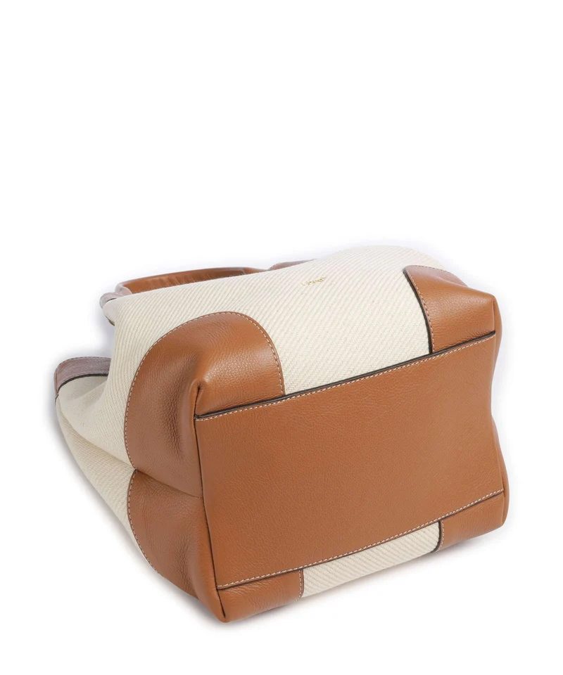 Abro Super Drill Essential Medium Sac à main ivory/cuoio