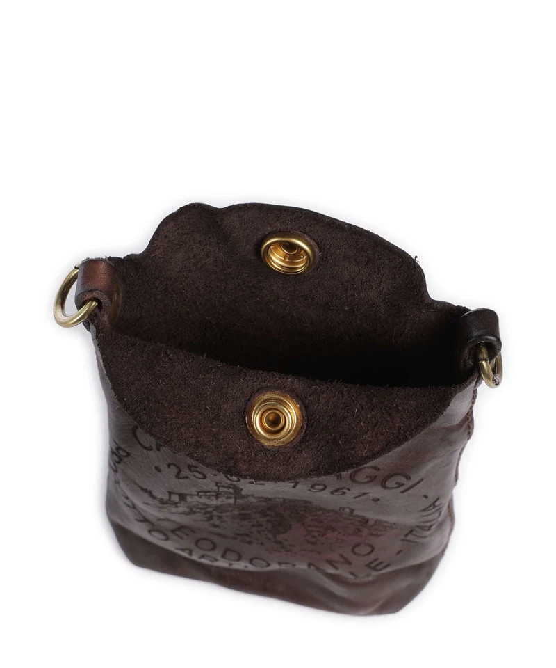 Campomaggi Pochette telephone brown