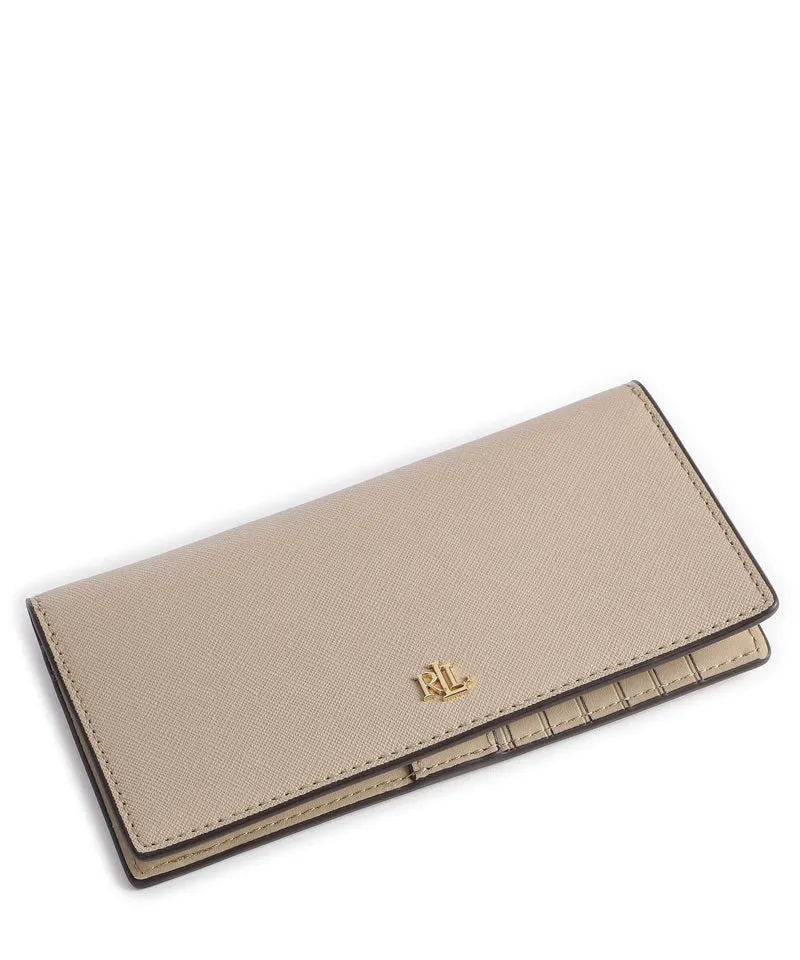 Lauren Ralph Lauren Medium Portefeuille birch/tan