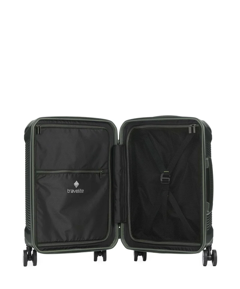 Travelite Millenium Valise 4 roues pine green