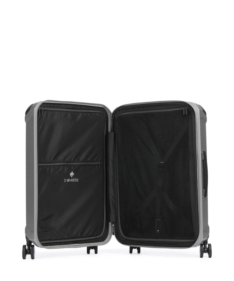 Travelite Millenium Set de valise (4 roues) silver