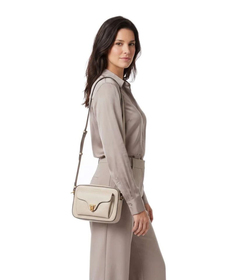 Coccinelle Beat Soft Sac bandoulière sandshell