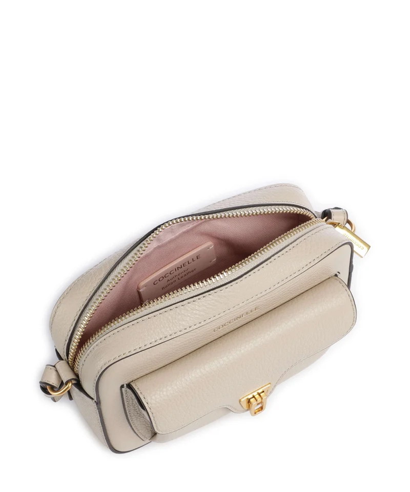 Coccinelle Beat Soft Sac bandoulière sandshell