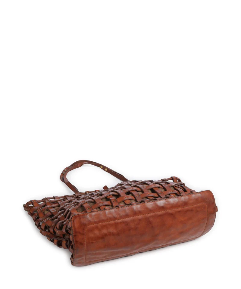 Campomaggi Cabas cognac/bronze