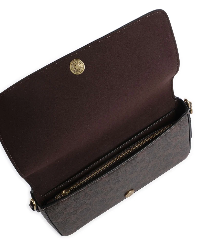 Coach Mila Portefeuille maple