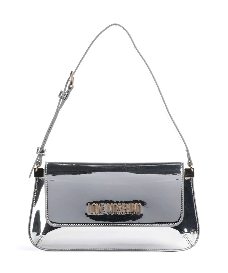 Love Moschino Smart Daily Sac porté épaule silver