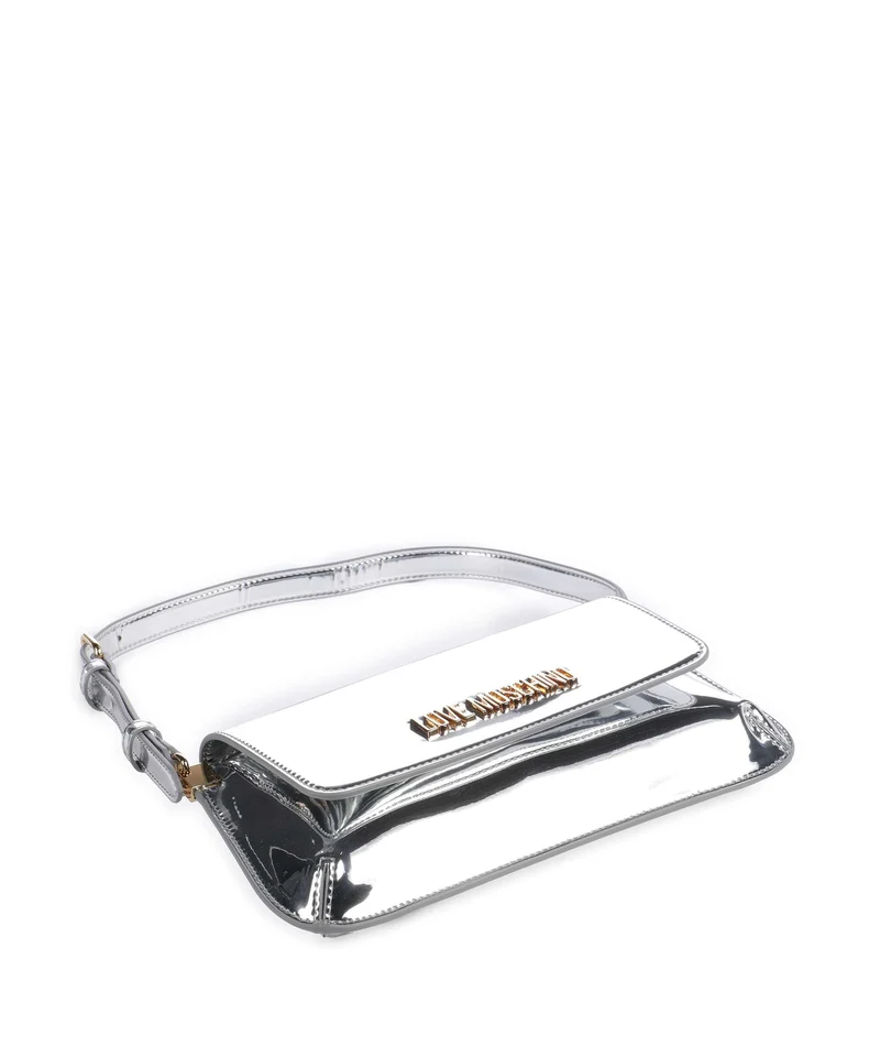 Love Moschino Smart Daily Sac porté épaule silver
