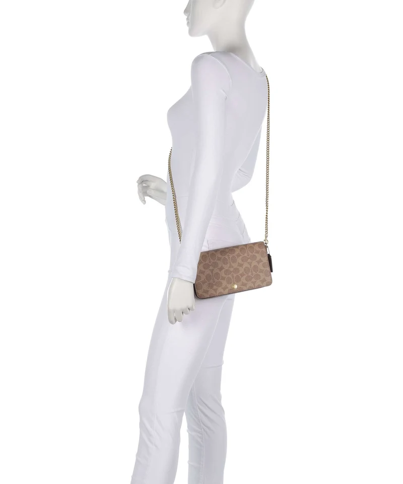 Coach Mila Portefeuille tan caramel