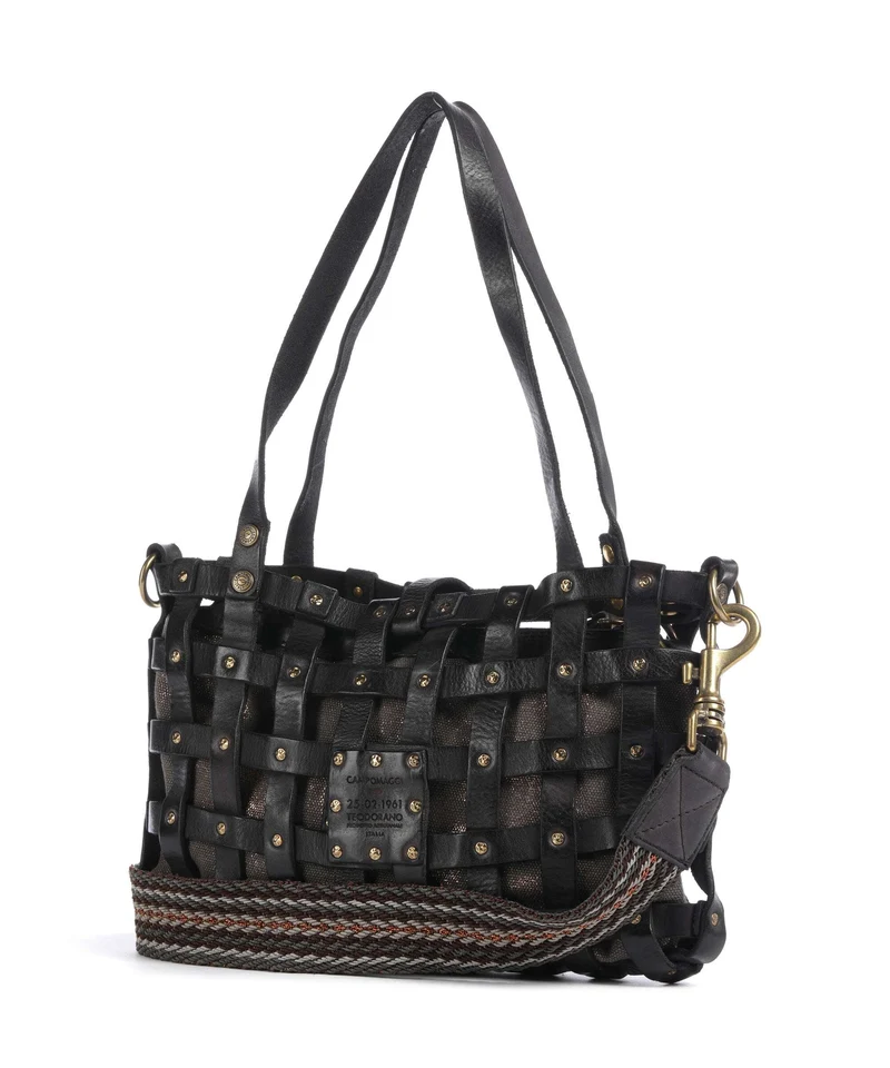 Campomaggi Sac porté épaule grey/bronze