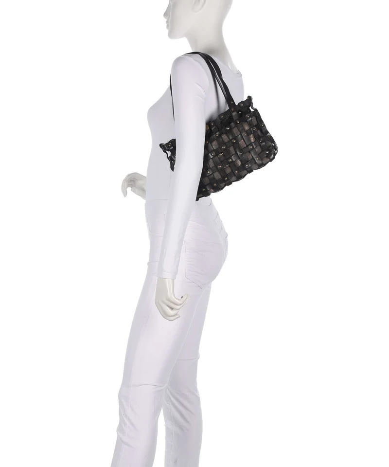 Campomaggi Sac porté épaule grey/bronze
