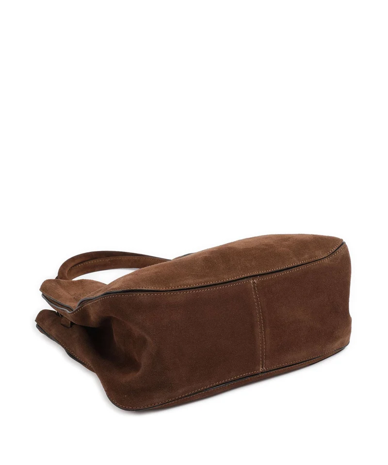 Abro Suede Jill Sac à main wood