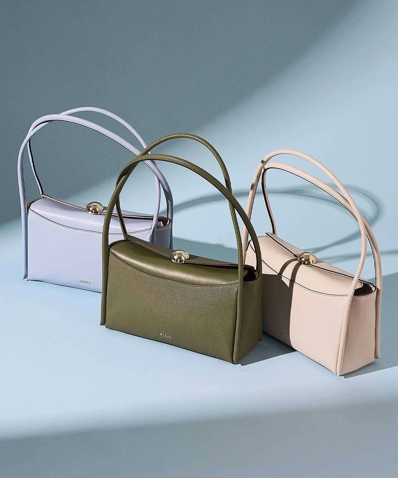 Furla Nicole M Sac porté épaule sabbia