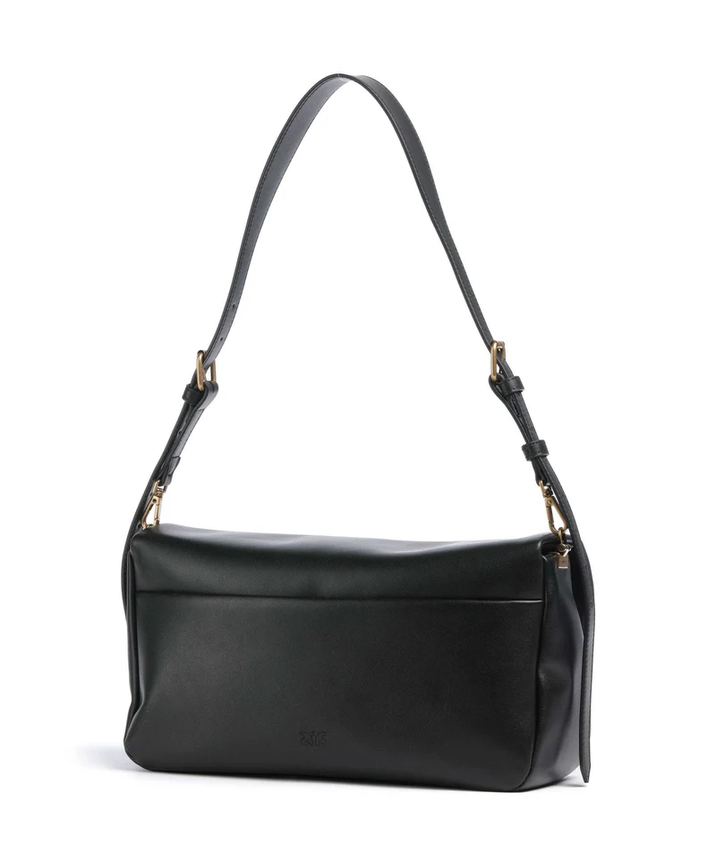Pinko Click Soft Horizontal Sac porté épaule nero/antique gold