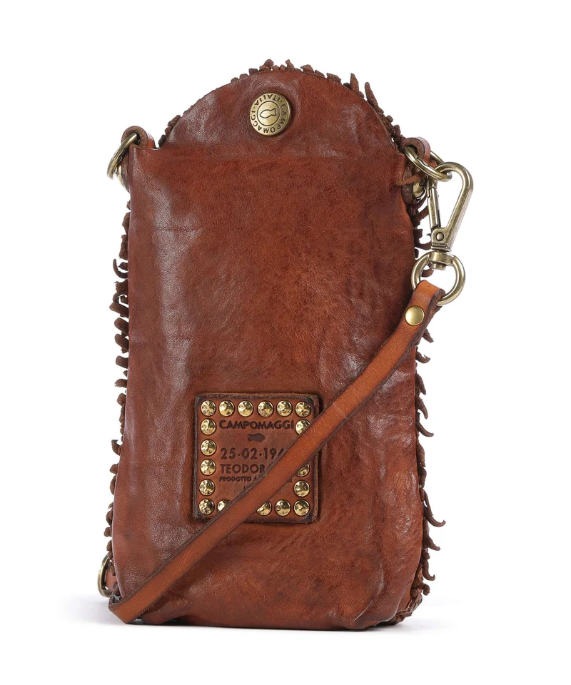 Campomaggi Pochette telephone cognac