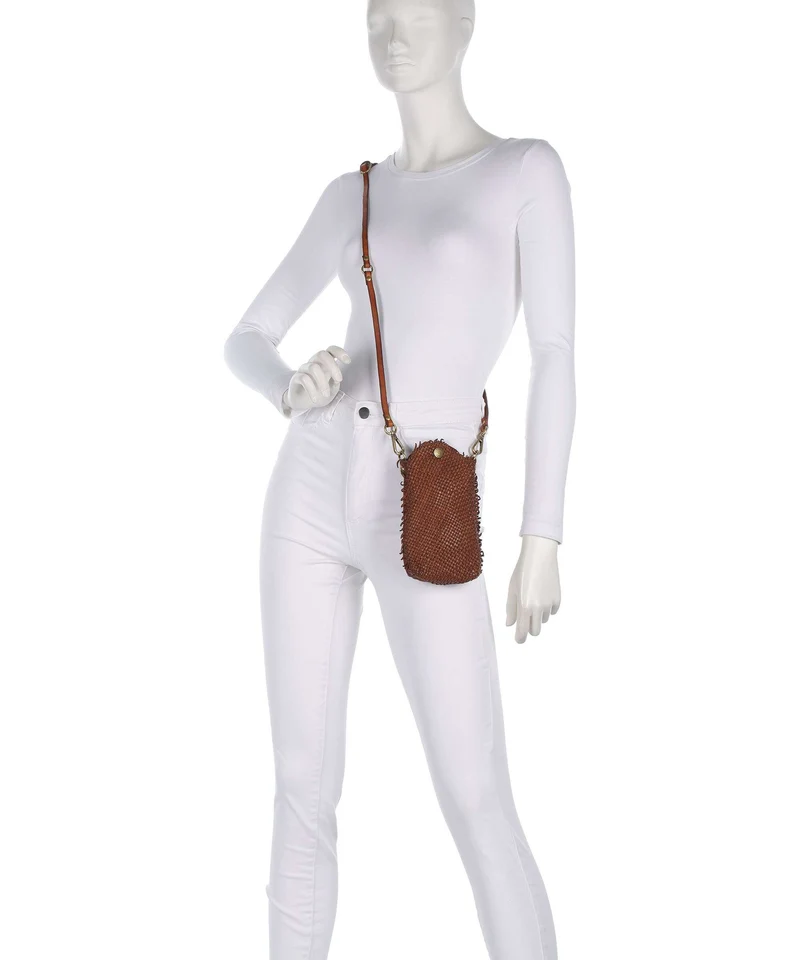 Campomaggi Pochette telephone cognac
