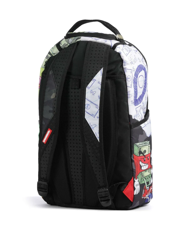 Sprayground Mean Money Collage Sac à dos multicolour