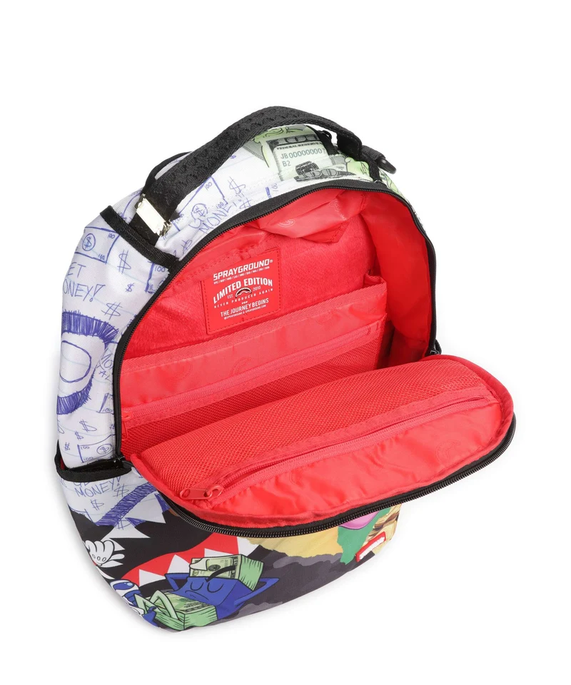 Sprayground Mean Money Collage Sac à dos multicolour