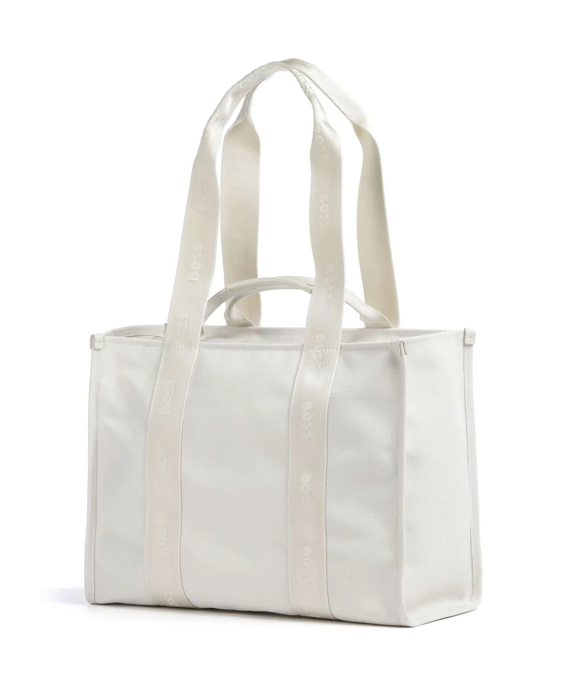BOSS Sandy Cabas open white