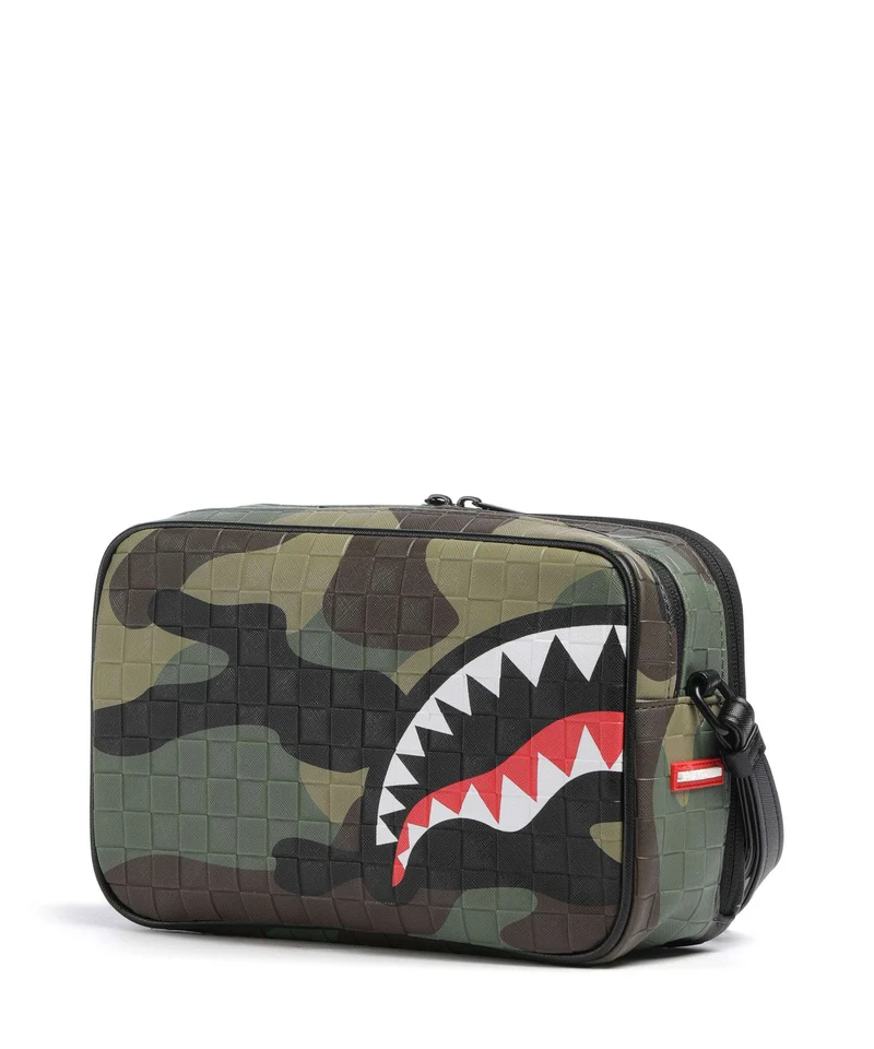 Sprayground Woodland Camo Check Trousse de toilette multicolour
