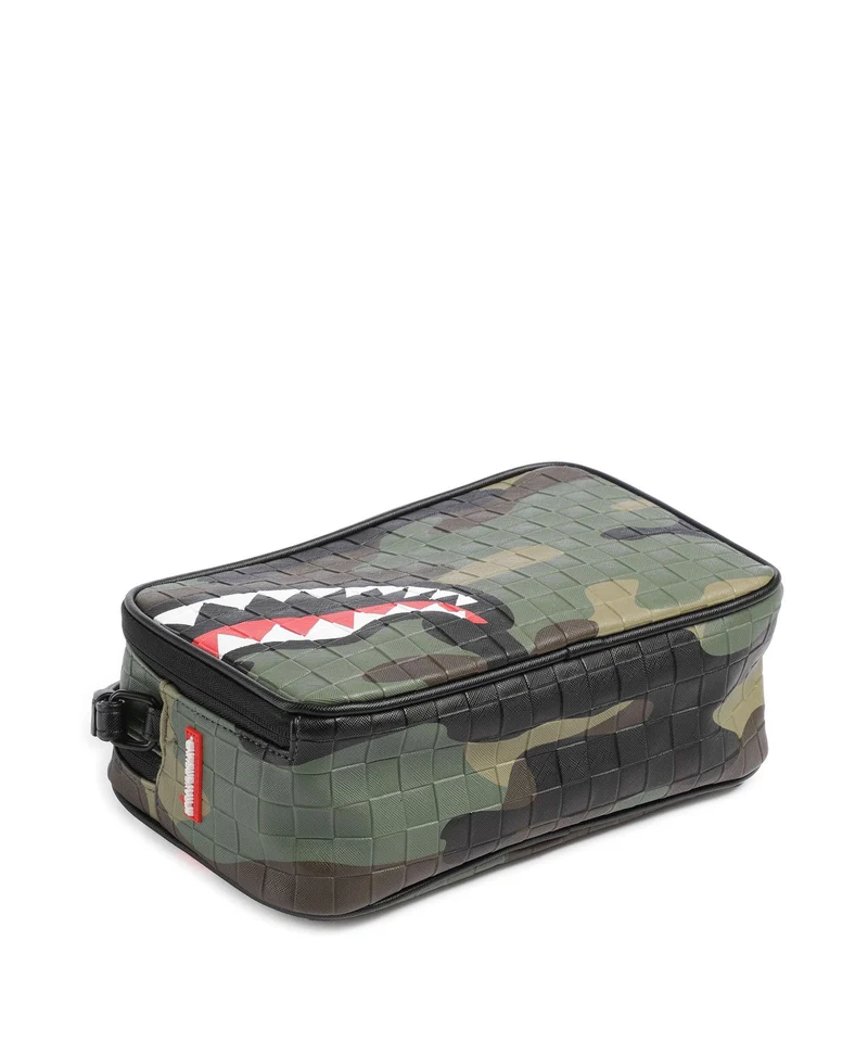 Sprayground Woodland Camo Check Trousse de toilette multicolour
