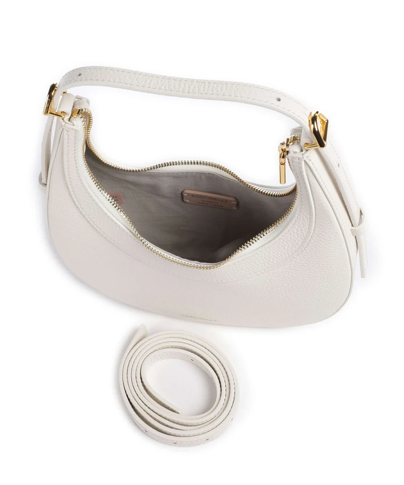 Coccinelle Whisper Sac porté épaule pearl