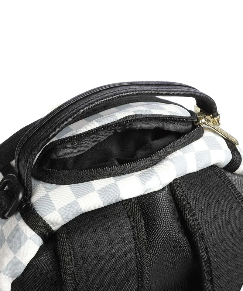 Sprayground Cream And Brown Tear Check Sac à dos multicolour