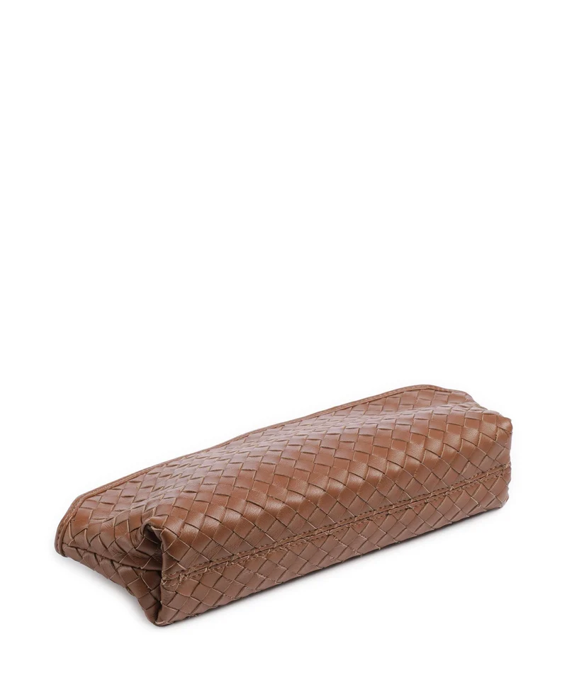 Abro Piuma Ballroom Sac porté épaule caramel/cognac
