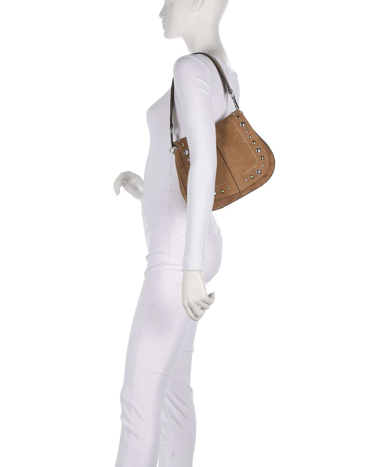 Gianni Chiarini Helena Round Sac porté épaule caramel