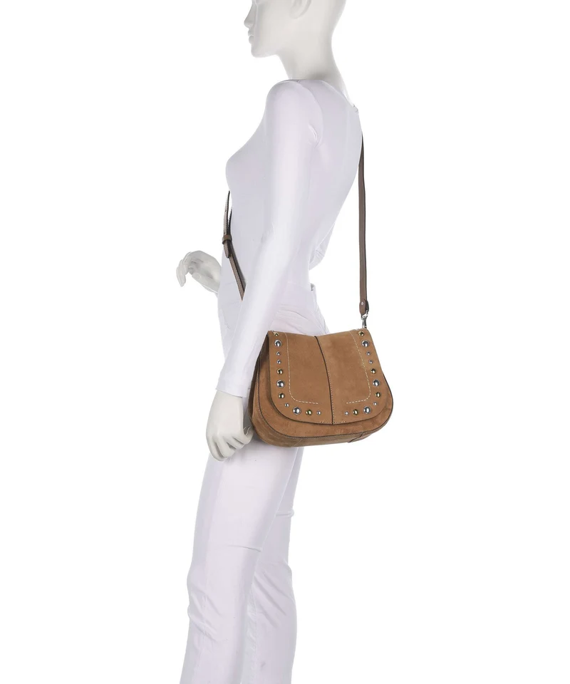 Gianni Chiarini Helena Round Sac porté épaule caramel