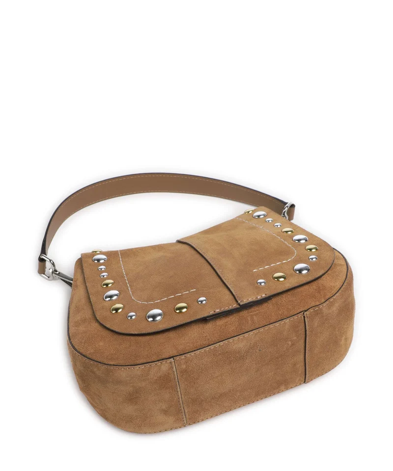 Gianni Chiarini Helena Round Sac porté épaule caramel