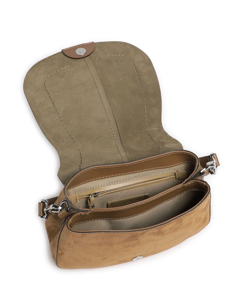 Gianni Chiarini Helena Round Sac porté épaule caramel