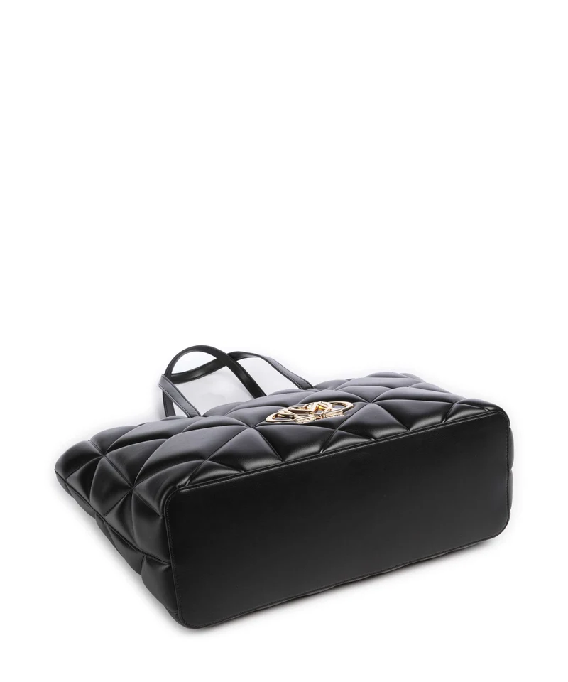 Love Moschino Embossed Q Cabas black
