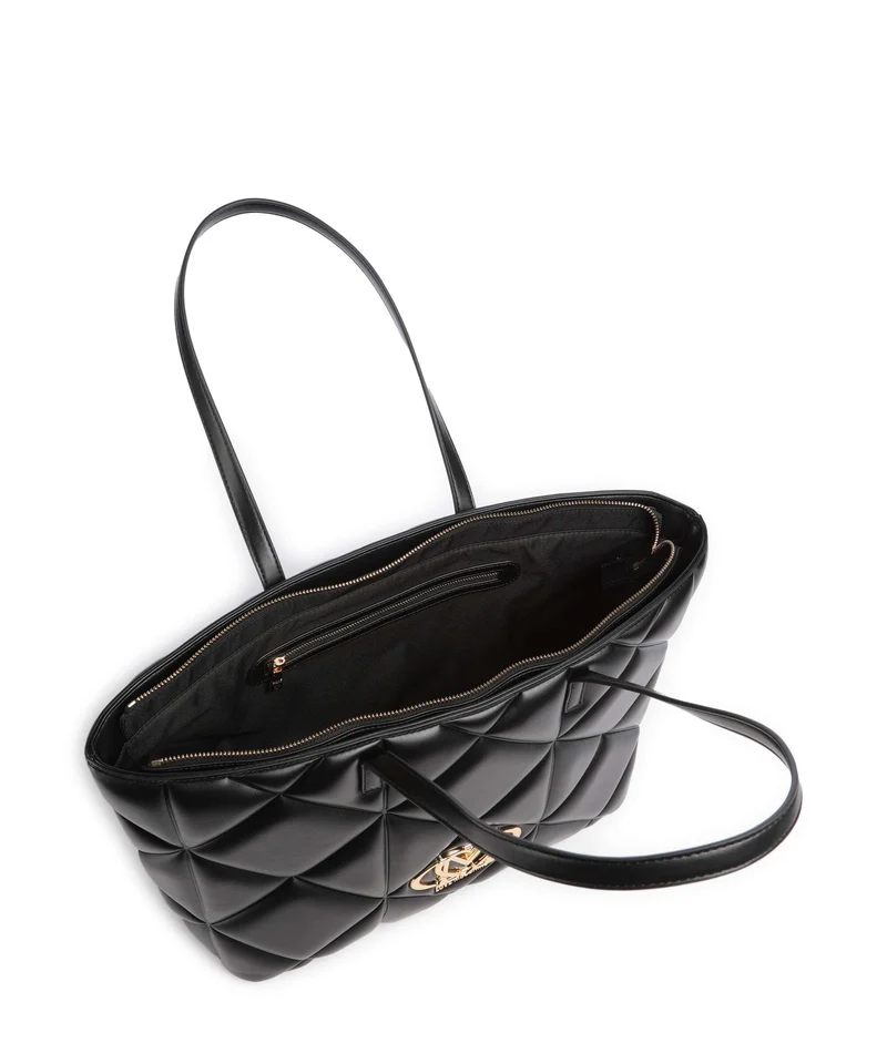 Love Moschino Embossed Q Cabas black