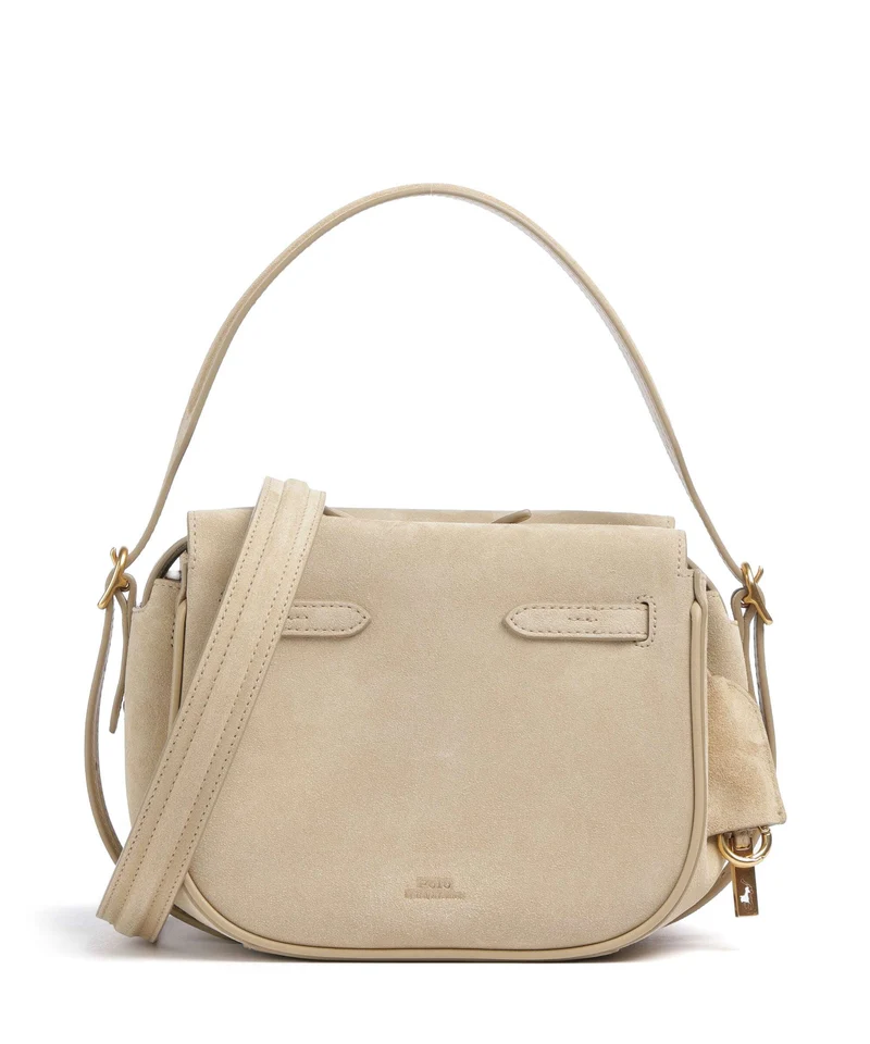 Polo Ralph Lauren ID Collection Mini Sac porté épaule cashew