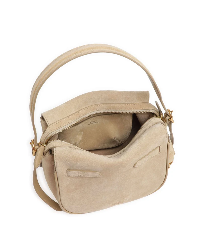 Polo Ralph Lauren ID Collection Mini Sac porté épaule cashew