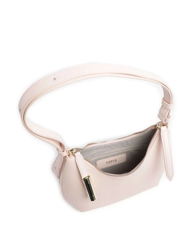 Furla Goccia S Sac porté épaule dusty pink