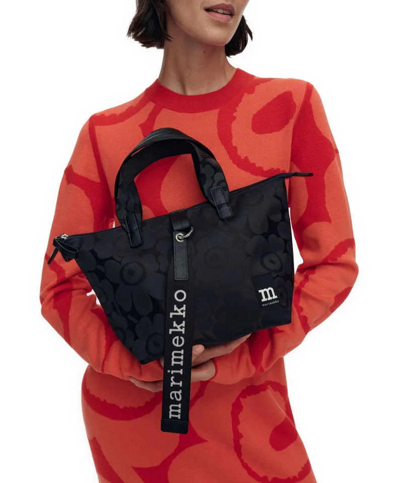 Marimekko All Day Unikko Sac à main blue/dark blue