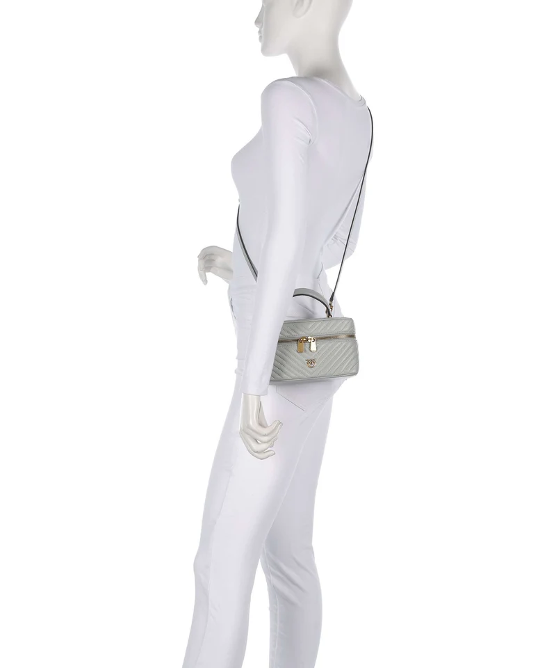 Pinko Vanity Mini Sac à main grigio perla/antique gold