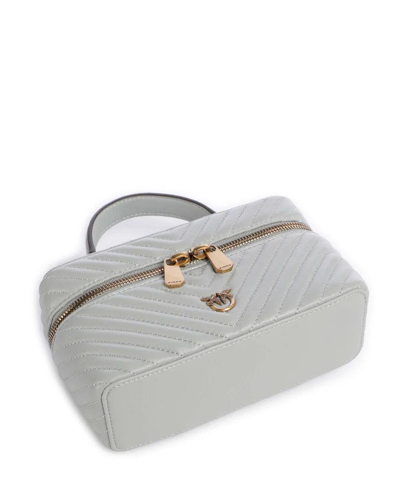 Pinko Vanity Mini Sac à main grigio perla/antique gold