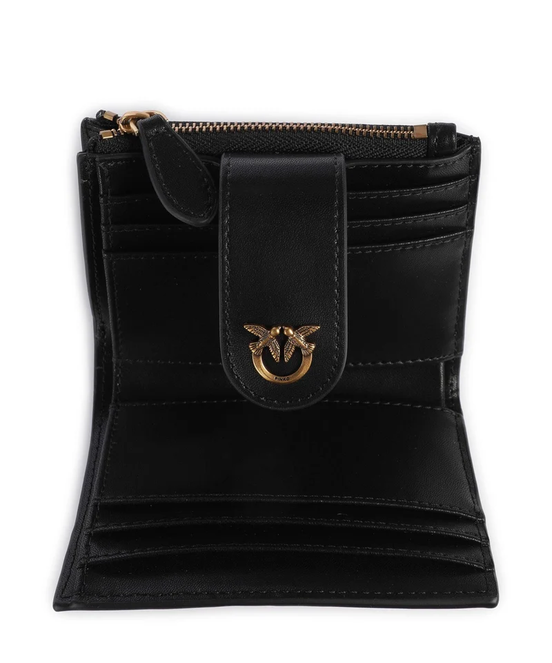 Pinko Portefeuille nero/antique gold