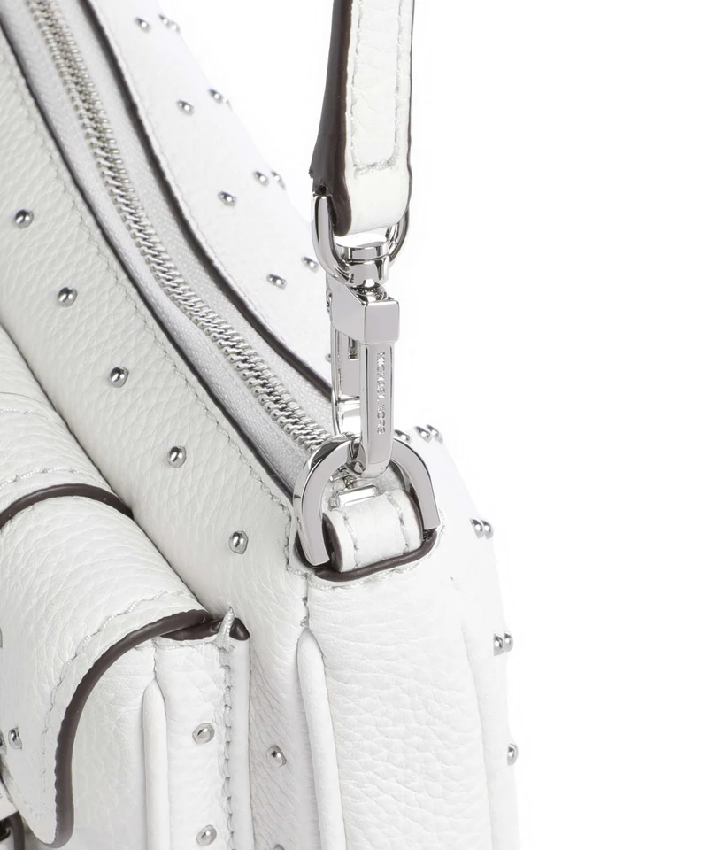 Michael Kors Zoe Small Sac porté épaule optic white