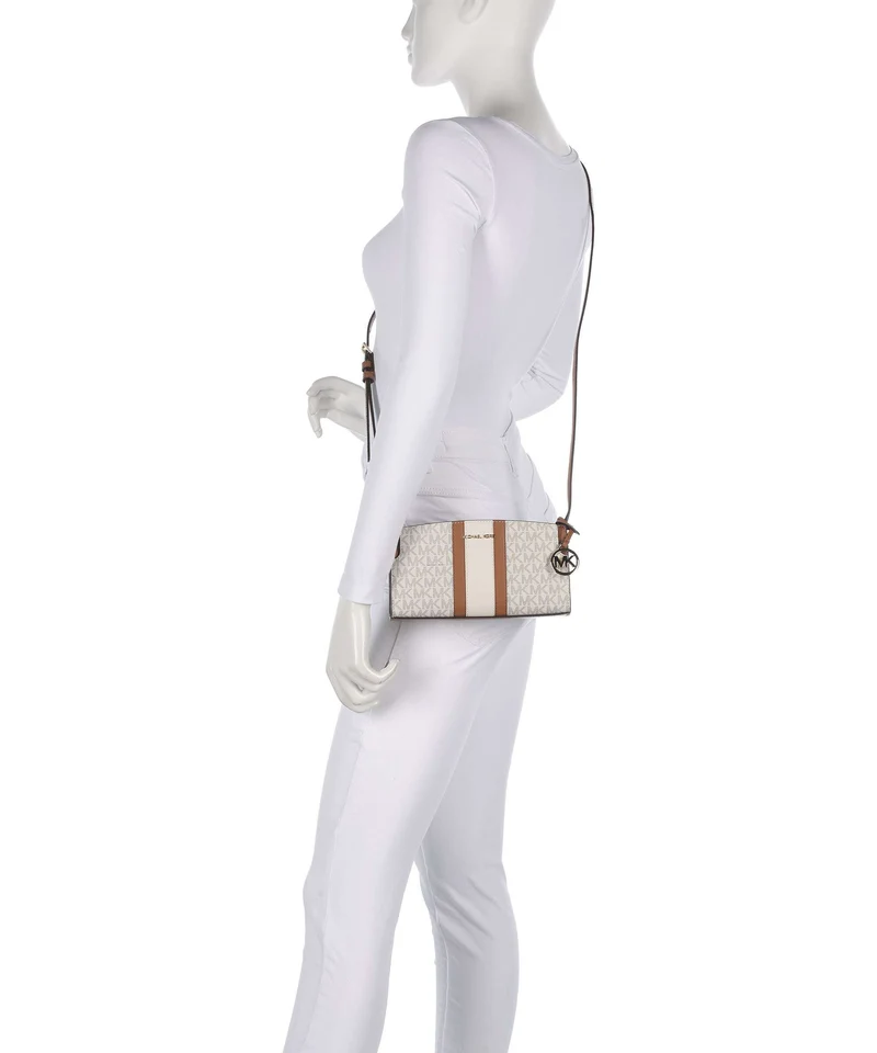 Michael Kors Becca Small Sac bandoulière vanilla/acorn
